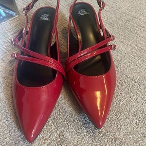 Wild Fable Red Patent Leather Women's Shoes